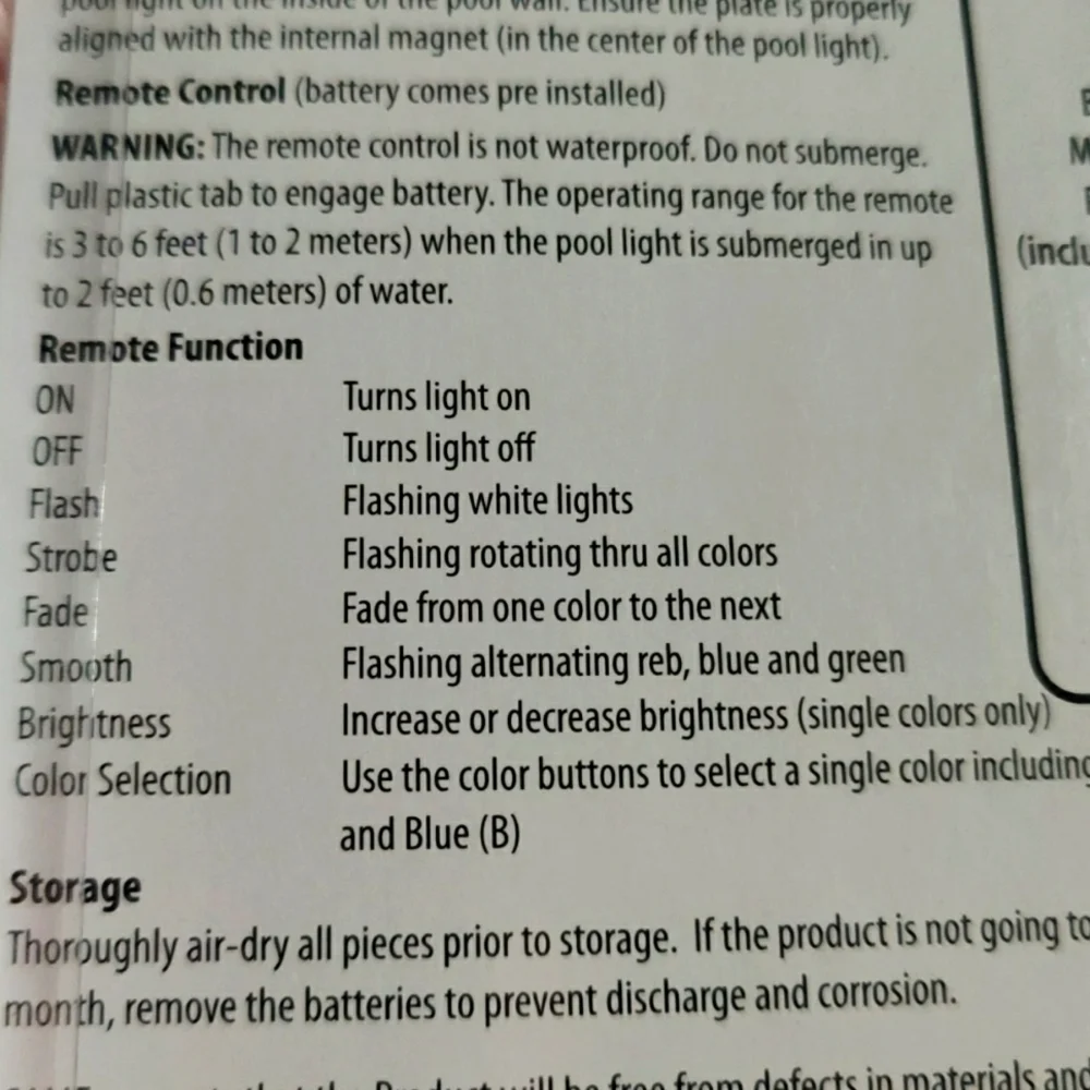 Color Changing Pool Light - Picture 10 of 10